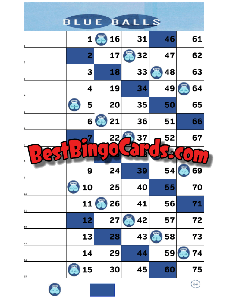 Blue Balls Straight And Mixed