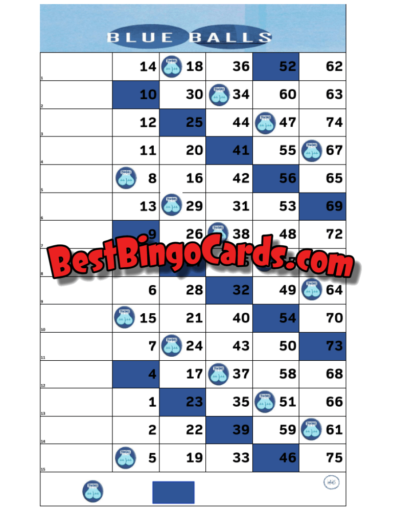 Blue Balls Straight And Mixed