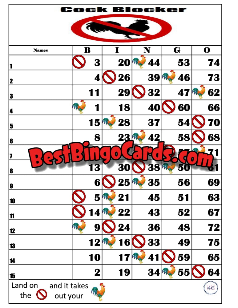 Cock Blocker 15 Straight And Mixed