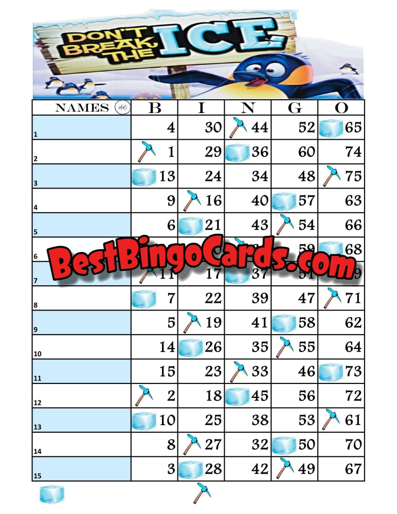 Ice Game 15 Straight And Mixed