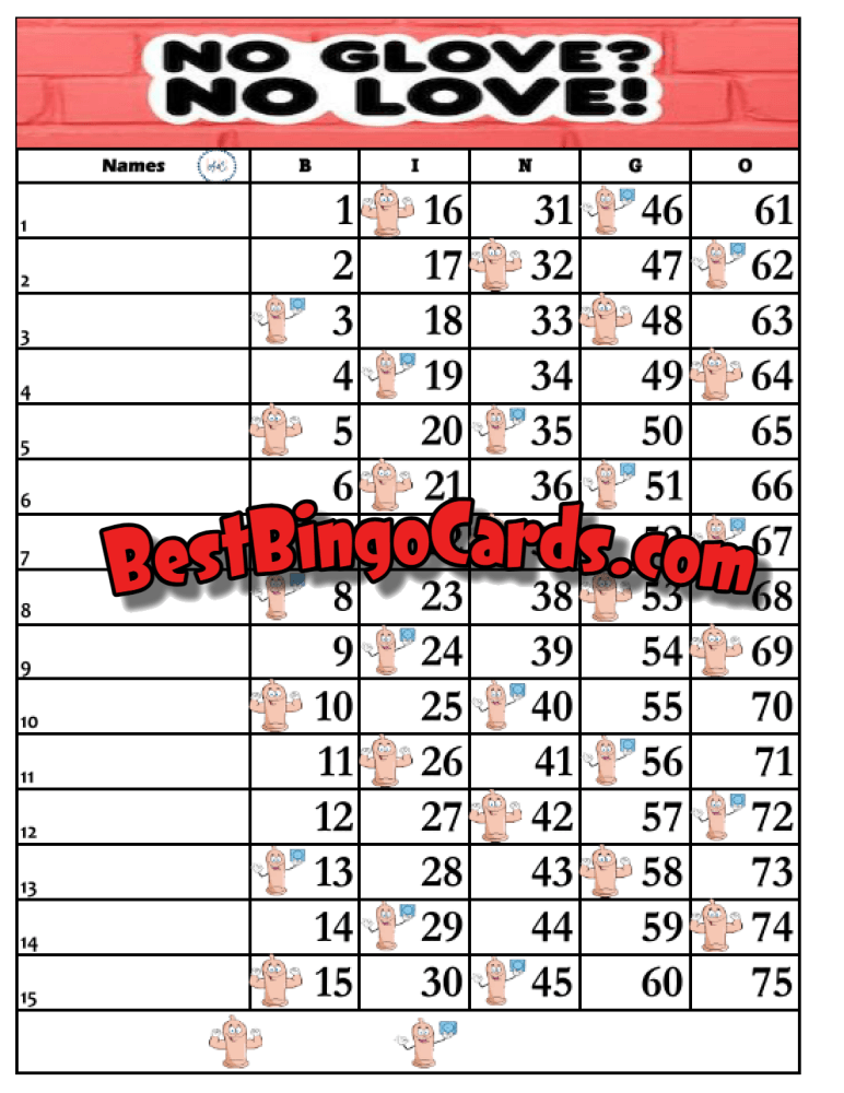 No Glove Love Straight And Mixed