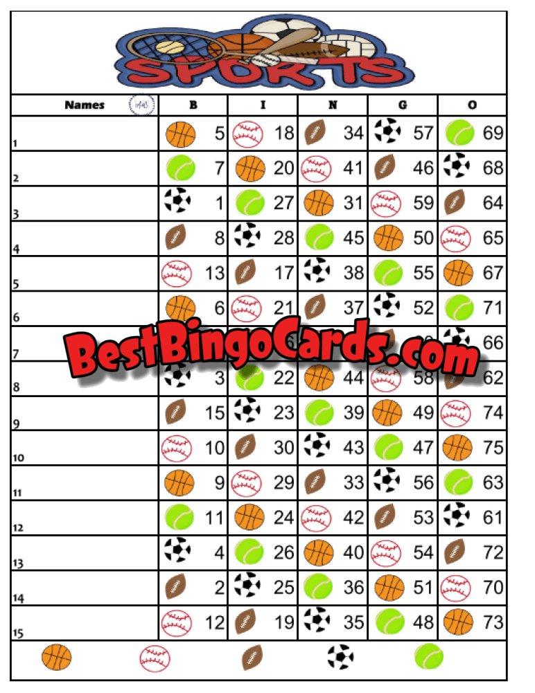 Sports Straight And Mixed