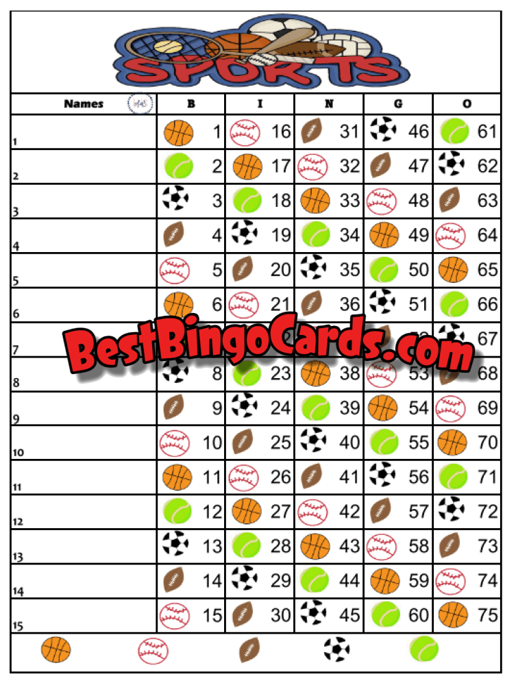 Sports Straight And Mixed