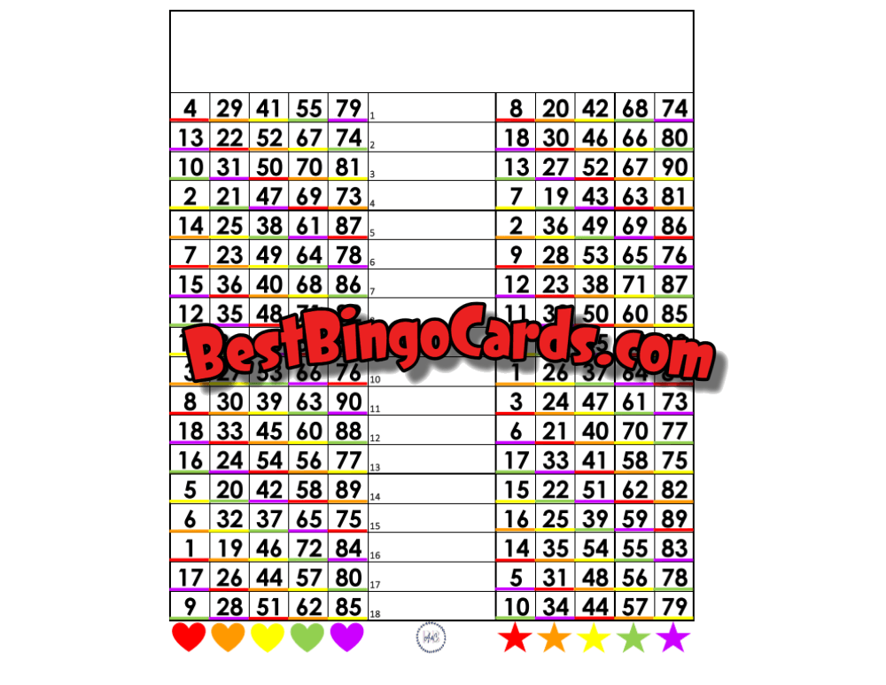 Rainbow Double Board 18 Lines
