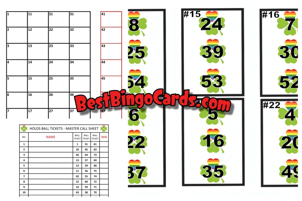 Clover Holds Bingo Sets