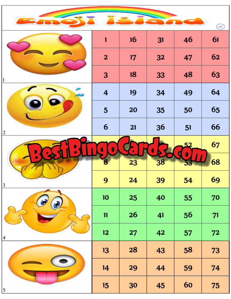 Emoji Block Straight And Mixed