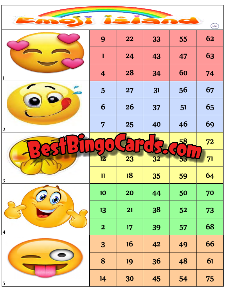 Emoji Block Straight And Mixed