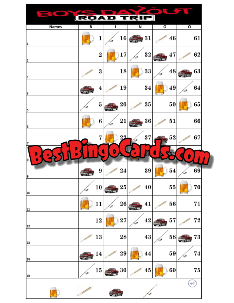 Boys Day Out Straight And Mixed