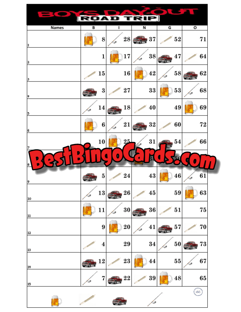 Boys Day Out Straight And Mixed