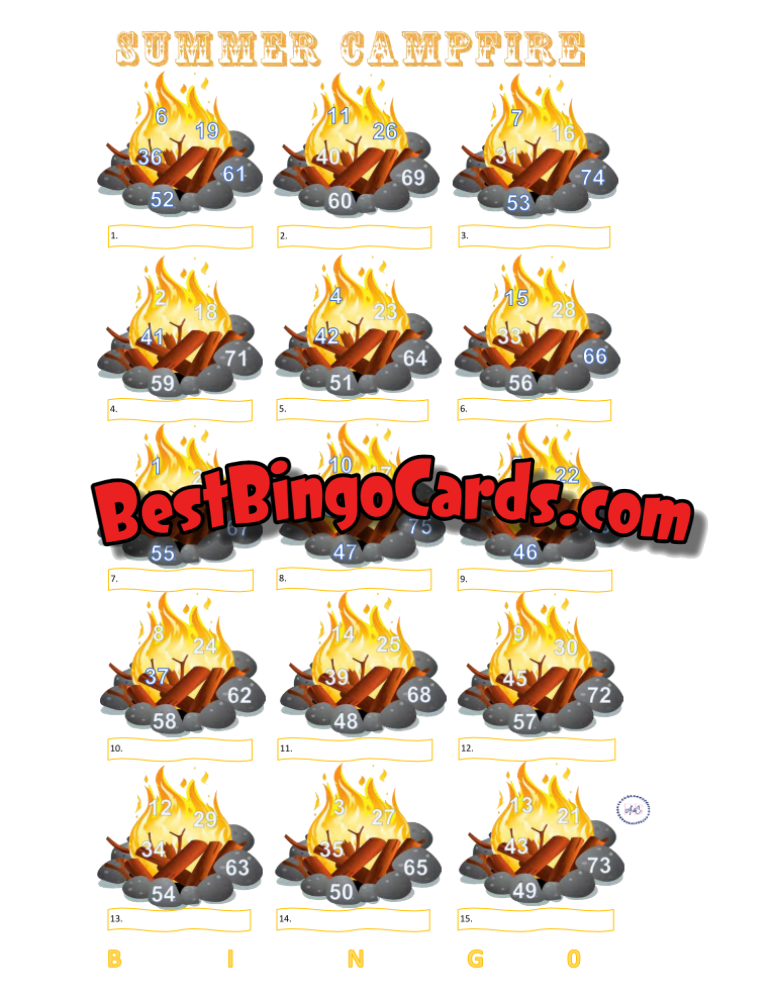 Campfire Pic Straight And Mixed