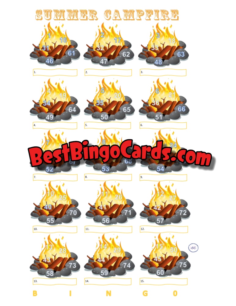 Campfire Pic Straight And Mixed