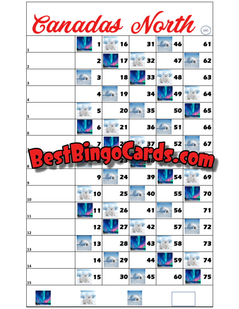 Canada North Straight And Mixed