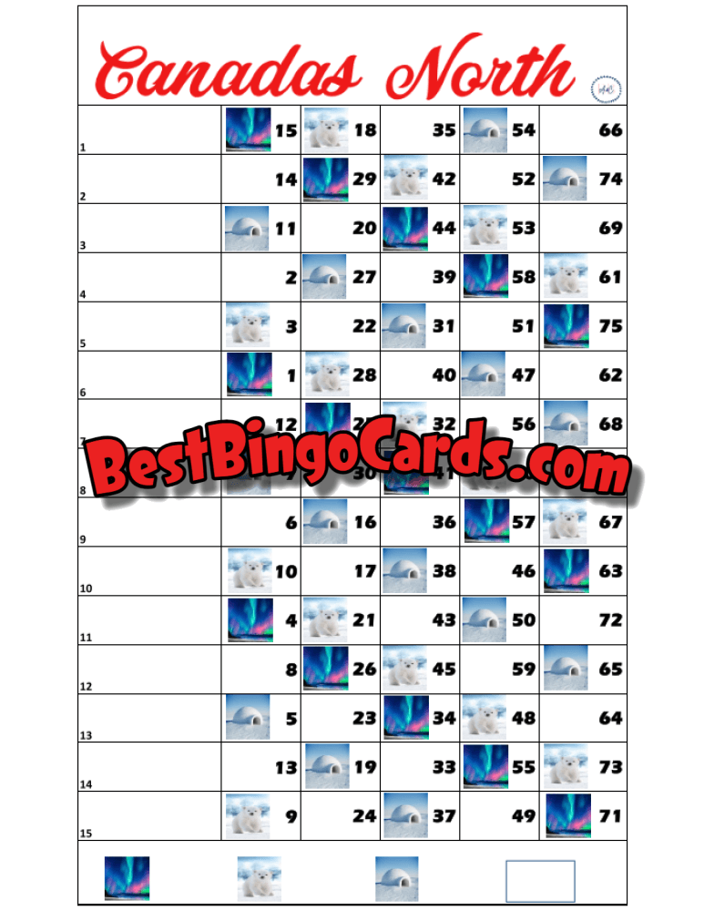 Canada North Straight And Mixed