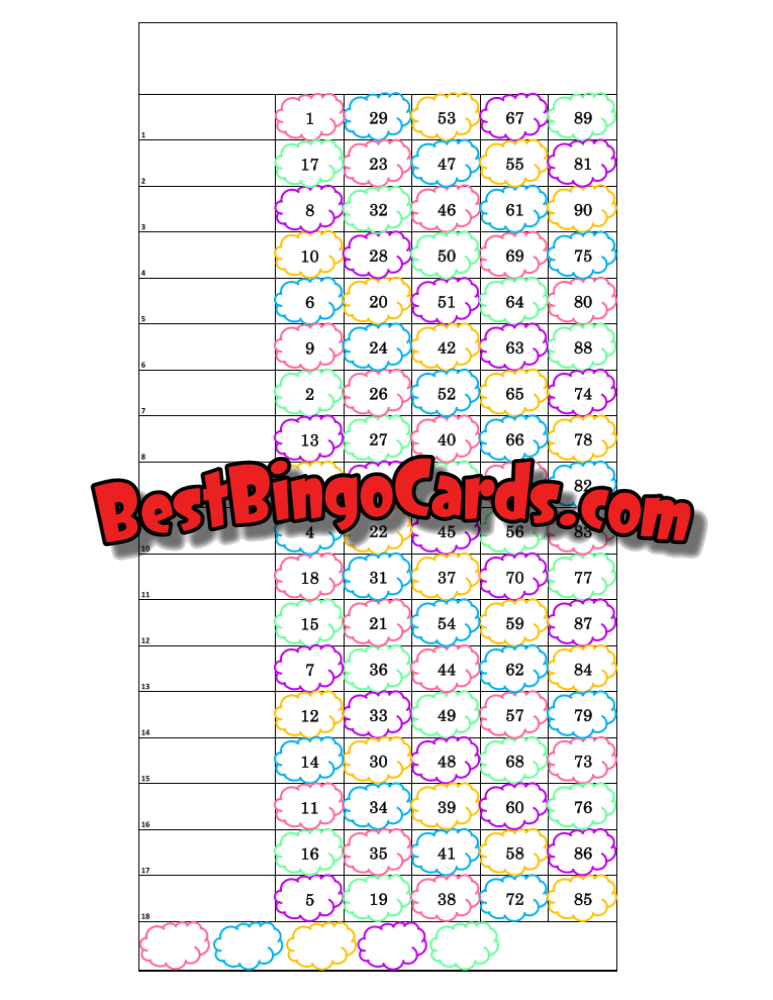 Cloud Box 18 Straight And Mixed