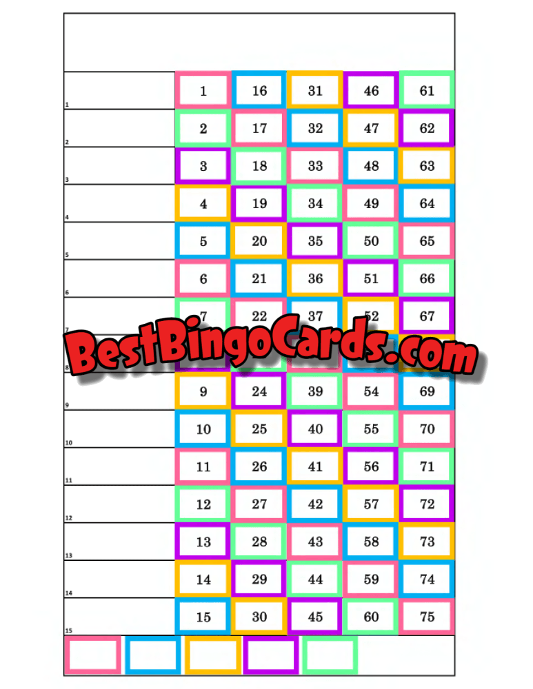 Color Box 15 Straight And Mixed