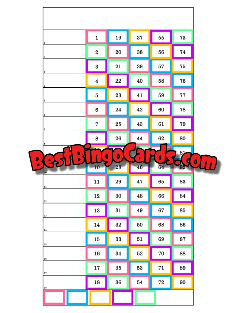 Color Box 18 Straight And Mixed