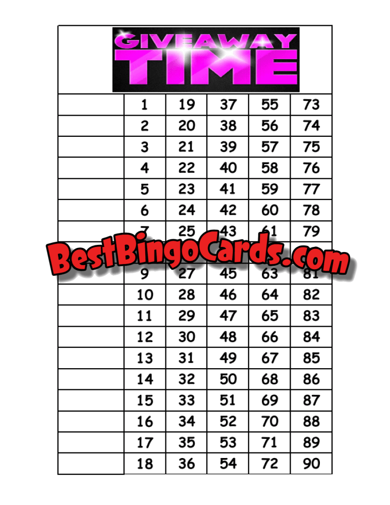 Giveaway 18 Straight And Mixed