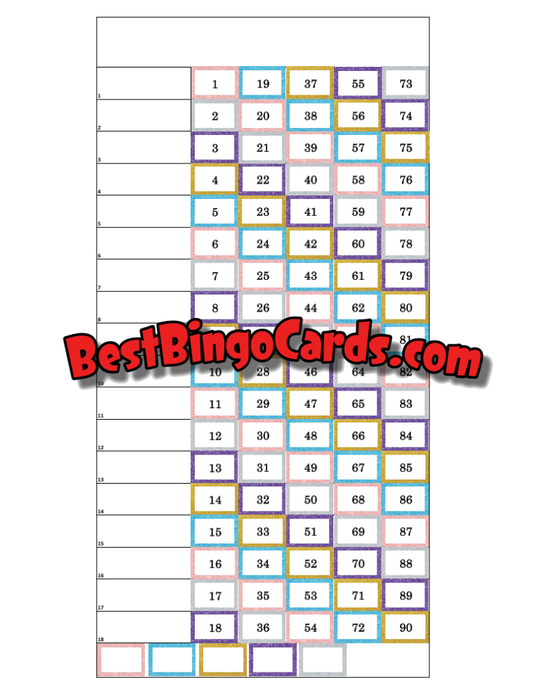 Glitter Box 18 Straight And Mixed