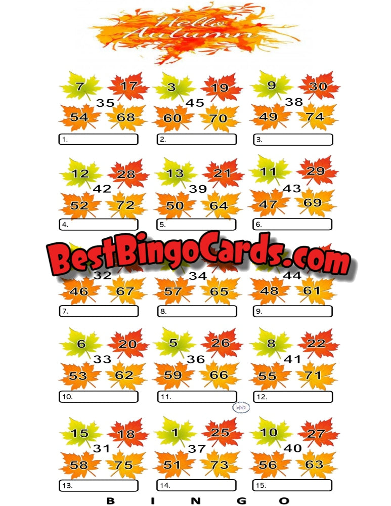 Hello Autumn Pic Straight And Mixed