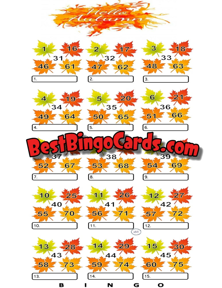 Hello Autumn Pic Straight And Mixed