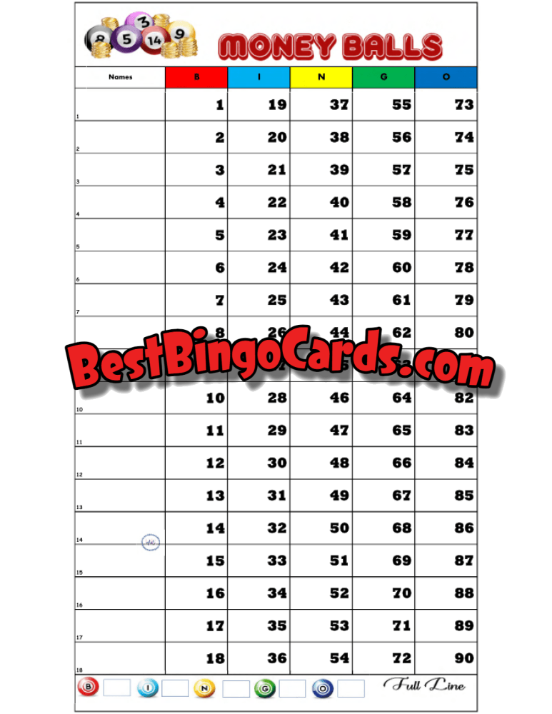 Money Balls 90 Straight And Mixed