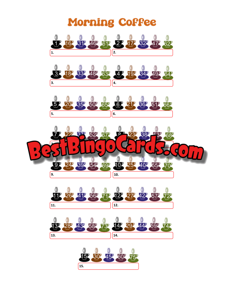 Morning Coffee Pic Straight And Mixed