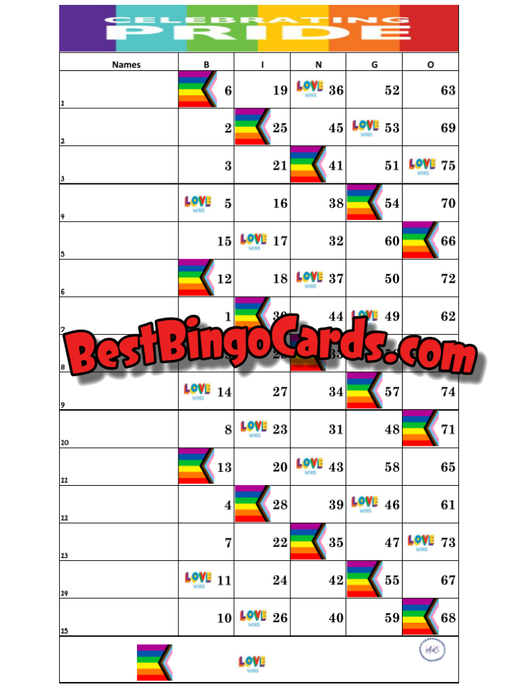 Pride Straight And Mixed