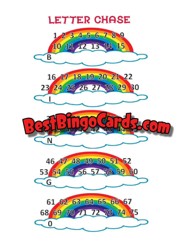 Rainbow Letter Chase