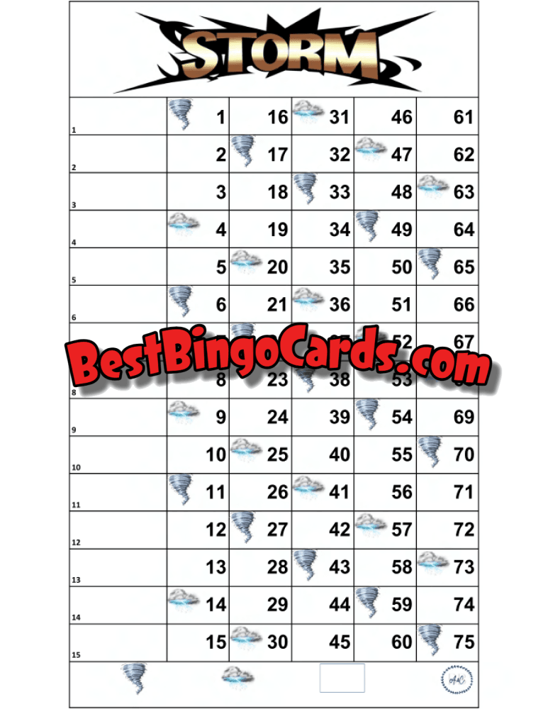 Storm Straight And Mixed