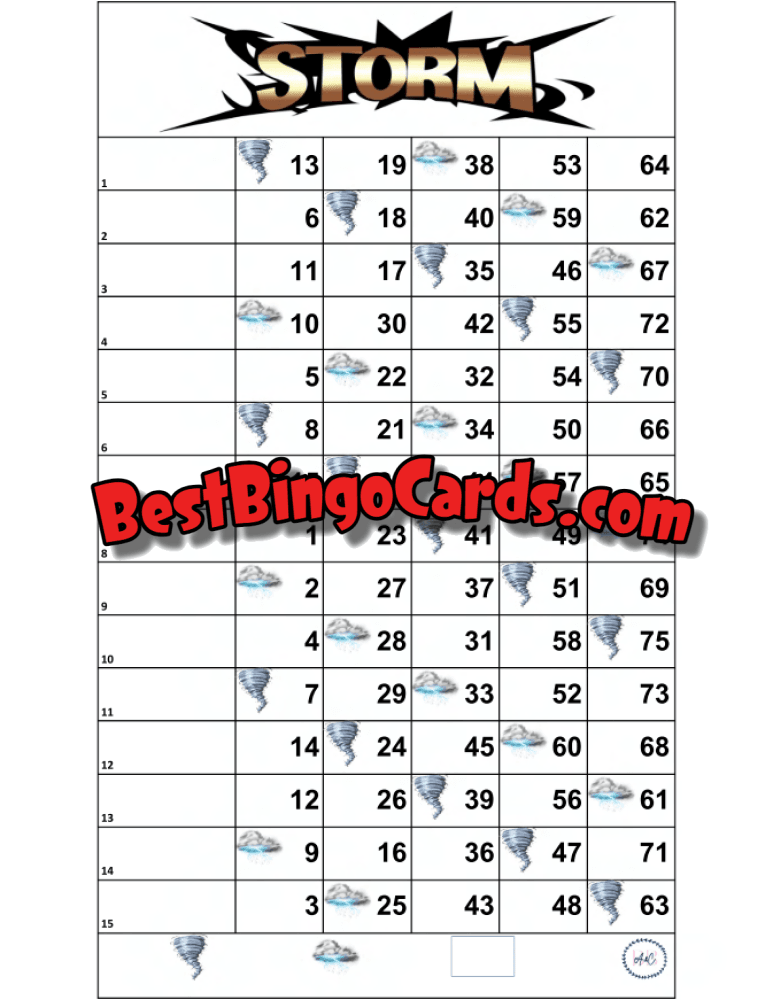 Storm Straight And Mixed