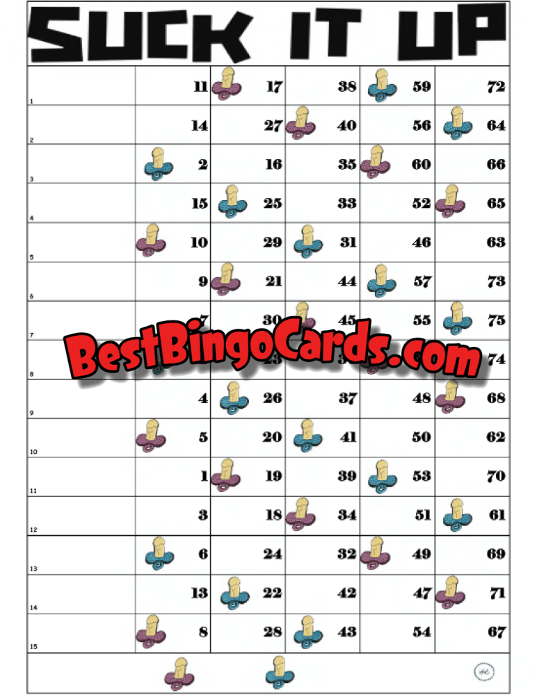 Suck It Up Straight And Mixed