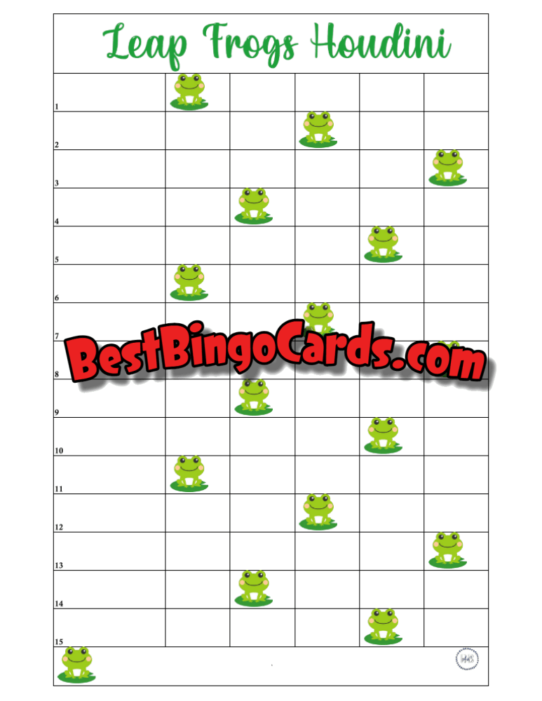 Leap Frog Houdini 15 Lines Blank